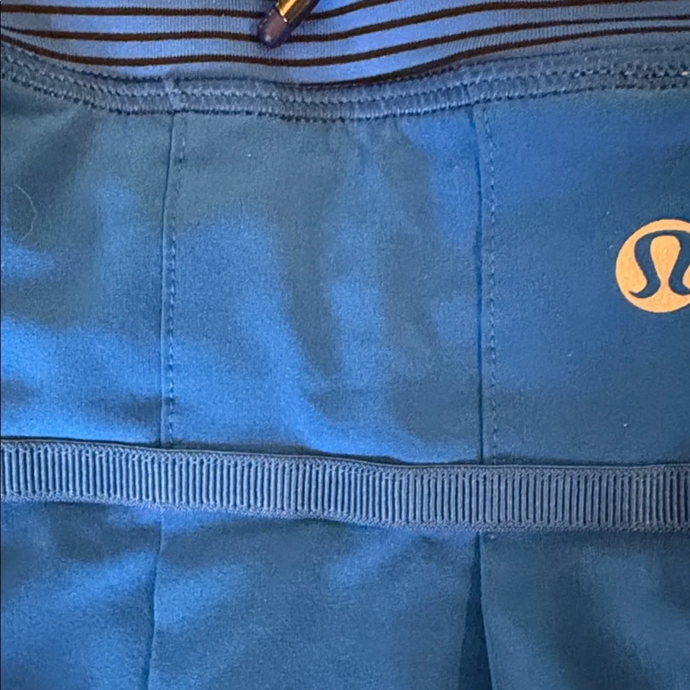 Lululemon Blue Women's Athletic/Tennis Skirt with Shorts - Picture 10 of 11